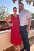 This dress was IT for me! I felt so good in it and was told it was the best dress of the night! It's very comfortable and flowy. The shoulder ties are so sweet and make the dress adjustable. LOVE it! - Kristi L.