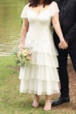This dress was way better than I expected. It's absolutely perfect in the pictures and people loved it! For the deal, it was awesome! Very very happy with it!!! - Anaiza L.