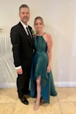 This dress has the wow factor. I purchased it for a formal summer wedding and it was a hit. I received so many compliments from random guests and staff at the hotel as well as the wedding guest. When the bride comes up to you to compliment your dress, you know you've done good. The dress is very comfortable and the green color is stunning. I paired it with gold shoes and long gold earrings. Tied my hair up and I was ready for the evening. - Tracy A.