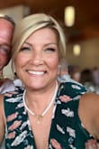 This dress is so nice the material was comfortable. I wore pastie for a bra and it was perfect. I got so many compliments on the dress that I bought it in black and the jade green with peach flowers. The black dress will be worn a lot. Best dress I've bought in a long time. - Tina M.