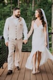 Beautiful dress. Perfect fit. Easy to dance in. This should be a $600 dress. - Rachek W.