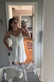 The detailing is so cute I absolutely adore it. The zipper can get tricky just because there are thick seams near it, so you have to work hard to make sure it doesn't get stuck. The dress was also a tiny bit tight up too cause I have a sort or wide rib cage, but aside from a little bit extra effort to zip, there are no problems! perfect and love it so much. Also great for an event (I'm wearing to graduation) but can also be dressed down for every day. - Abigail W.