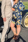 I loved this dress and I got a ton of compliments on it. The sash at the waist is super flattering. Would definitely recommend! - Nola W.