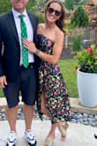I initially bought a size small, due to reviews saying it runs small, but ended up needing the extra small. This dress was stunning, comfortable, and looked exactly as pictured on the site. I received multiple compliments and look forward to wearing it again. - Lauren M.