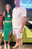 This set was a huge hit at my 20th reunion! Fit like a glove. I'm 6ft/150lbs and usually wear a 6/8, for reference. Buy it. So worth it and got many compliments - Ashley W.