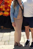 I love this dress. You could dress it up or down. - Barbara P.