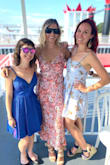 This dress was perfect for a boat wedding. I didn't need to wear a bra, which is rare for me. The adjustable straps are nice & you can tie the back pretty tight. I'll wear this all summer! - Mackenzie C.