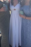 This was such a fun, cute dress. I wore it for my bachelorette weekend on a boat/beach theme day. It had a liner so it wasn't see through at all. I didn't need any alterations and fit like a glove. Just had to iron/steam it well. - Casey M.