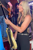 Loved, loved, loved wearing this hot little jumpsuit to perform with my band! Fabric hung well and stayed put, very flattering and I could move well. It fit true to size like a glove and the length was awesome, to the floor with heels. I want this in every color! - Jessica M.