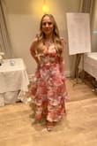 Stunning dress - loved the way it moves and how I felt in it! I'm a bit shorter, but the length worked out for me perfectly. Got lots of compliments on it and it was perfect at a black tie wedding I attended. Highly recommend. - Cassandra L.