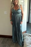 I loved this dress but I chose a different one as mother of the bride , the top was too revealing for my size!! Beautiful fabric and color! - Suzanne T.