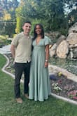 This dress was so beautiful and fit like a glove but flows on the bottom! 10/10. - Amilya T.