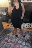 This dress fit like a glove and was extremely comfortable! I loved the lining and neckline! - Loren D.