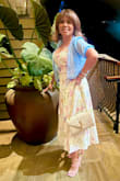 The two piece made this outfit stand out, the material is light, the embroidery is perfect without exaggeration. I paired it with pink strappy sandals and a baby blue bolero top for a cool summer night. I received plenty of compliments the first time I wore it - Regina O.