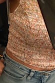 I was so exited to wear this 2 piece to my friends graduation and the disappointment I felt when I wore it for the first time and it fall apart! Idk where to begin. I mean, I was in a middle of an activity during the day and my outfit started disintegrating like magic. It started with the skirt and I changed to jeans and then I noticed the blouse was ripping too. The 2 pieces fit me perfectly, therefore the fabric must be the problem is horrible! I literally only wore it a few hours and I couldn't stay for dinner. It was just so bad. - Elaine F.