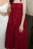 Bought this last minute for a wedding and it was perfect. The fabric feels a little cheap, but it looked great and I got a ton of compliments. - Charlotte C.