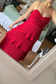 Everything from the color, the style, and the fit was perfect. I was desperate to find a dress for this wedding and ordered different options. I've never tried this style before, but I fell in love with the color. It was absolutely perfect! I'm usually a L, but the XL fits perfectly. I think overall Lulus runs a bit small. - Cleopatra Z.