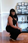 I receive a lot of comments about this jumpsuit. I love the back out. I wear it all the time. - Charleszetta W.