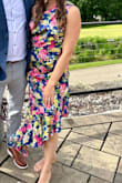This dress fit perfectly and it is super cute! It was perfect for a spring wedding. - Kaitlin E.