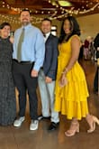 I'm normally a small but I was 16 weeks pregnant for this wedding so I ordered the M. The fabric looks and feels really nice and it was so appropriate for a Semi-formal wedding during the summer. - Angela M.