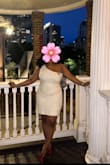 I absolutely loved my dress.
The chest area was a bit loose, but that was easily fixed with a brooch. - Priscillia F.