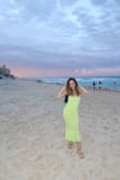 I love this dress! It's so comfy and photographs so beautifully. The fit is so nice and stretchy and is super flattering. Perfect for beach vacation! - Rachel B.