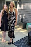 I never loved a dress more, I wore this to a wedding and felt amazing in it. I received many compliments! The material is stretchy except for the stitching around the waistband so that is why it's difficult to zip and it is wider around the chest area. I normally wear a medium but because the wideness in the chest I got an extra small and it fit like a glove. I didn't need to wear a bra or any slim wear because the fabric is thicker and stretchy so it wasn't necessary. I thought I might be uncomfortable by the end of the night but I dances for hours and still felt great in it! - Kimberly W.
