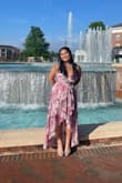 This dress fit me perfectly and was exactly what I needed for my Petals and Pearls themed formal - Emily N.