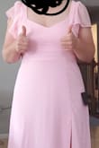 EDIT: I'm in the process of altering this dress to fit me and I'm changing my review to 1 star because it's become clear how cheaply and poorly made this dress is. No interfacing, no stay tape, just 2 layers of cheap, flimsy fabric hastily and poorly tacked together. I might try buying from Lulu's one more time but it's too bad they seem to have gone the way of fast fashion. $20 would be overpriced for this dress, so $88 is absurd and borderline scamming their customers. Lulu's... Do better. This garbage product is not sustainable for your business, your customers, or the planet. - Johannah W.