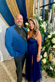 This dress was exactly what I wanted! The color was amazing. It fit me perfectly except for the length and that was easily fixed by cutting off to desired length. It was really comfortable and so elegant. I had so many compliments on it and felt like The Belle of the Ball! - Melanie R.