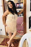 I love the way it fits. A very lovely dress. - Ashwini L.