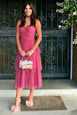I got this dress for a coworkers wedding. It fit true to size and didn't need any alterations. It was super wrinkled when I received it but was able to steam it before the event. I didn't have any issues with the straps. I love this dress and got lots of compliments. I would recommend purchasing the dress. - Jamie P.