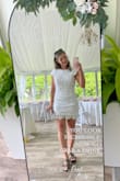Absolutely loved it! Got lots of compliments and it's super comfortable. I have this same dress in sage green from a few years ago, and it's still one of my favorite dresses. - Balbina M.