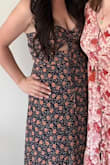 I love this dress! It is very flattering. I would recommend it to anyone looking for a cute, floral dress. I wore this to a Hozier concert last month, and a lot of people stopped me and complimented me on it. :) - Adrianna G.