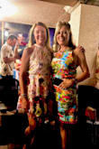 This was an amazing dress!! It fit exactly how I like. It arrived very quickly, I did iron some of the flowers so they would lay flatter. I got so many compliments, it was fun, unique, pretty, and the no-back was sexy!! - Joy F.