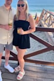 Loved this romper! It is very comfortable and flattering. Will be wearing it to many events this summer. - Elizabeth M.