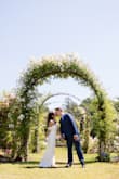 This dress is beautiful and fits perfectly. The material is also nice and comfortable for a hot summer day. I chose this dress for my pre wedding photoshoot and the dress didn't let me down = - Quynh N.