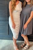 Love this dress so much! I bought it for my bridal shower but will definitely try to find more reasons to wear it. So comfortable and cute. - Jenna T.
