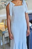 Loved the color and material! I was just what was needed for graduation on an extremely hot day! - Purusha J.