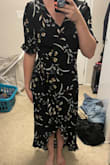 Such a cute dress! I have small boobs so the top was very loose on me, but just pinned it with a safety pin and it looks great! - Brenna J.