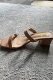 These sandals are very pretty! I'm usually an 8 1/2 but they were too big and exchanged for an 8 and they are perfect! Super fast shipping from Lulus - easy exchange process too. Highly recommend ordering from this company! - Kathleen K.