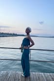The shipping was fast. 
The clothes fit perfectly. Exactly like in the picture. I got posts on my social media platforms. 
At the party, I got so many compliments. People loved the outfit. I recommend your brand to many other people. 
We could think about a collaboration. 
I will be buying this outfit in all the other colors. - Nadia U.