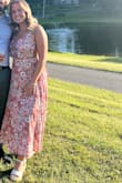 I purchased this dress to wear to a casual barn wedding and it was absolutely perfect. I received many compliments on the style and fit of the dress. It was light weight and did not wrinkle easy (this is huge for me). I will even be able to wear this dress to dinner or on vacation. Perfect summer dress!!! - Erica B.