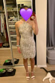 And I loved it! Not too short on me. Wasn't too tight near the armpits. Felt comfortable and thought it was flattering - Katie U.