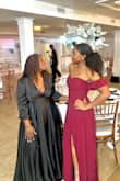 I wore this dress to my cousins wedding party and it was so stunning. I got so many compliments. The dress fit super well it was true to size and the color was gorgeous. 
The way it fell on my waist, genius! People thought that I actually gotten it tailor made for me. that's how good it looked. - Sorelle P.