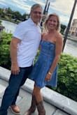 I love it! Better than I expected- I bought a small. I added a clasp at the top of the back zipper, as I felt it was needed to keep the zipper from coming down as it's worn- but that's just me! Perfect length and great quality denim and color! - Tonya O.