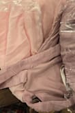 This dress is not light pink. It's closer to a light purple if anything. That's probably ok if you're just looking for a dress in that light pinky-purple color range but if you're looking for an actual light pink bridesmaid dress (like us), this won't fit the memo. Besides that, the dress itself was cute but the zipper was not easy to get up and felt very much like it would break after 2 or 3 zips. (The photo is of the dress next to another light pink dress from Lulus. I know it's described as mauve pink but it's also described as light pastel pink and looks much pinker in the photo. In real life, it's purple). - Shannon K.
