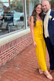I wore this to a wedding but you can easily dress this down for a girls night! So many compliments! Obsessed is an understatement. - Karissa G.