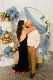 I wore this to a wedding. It's very classy but also a little sexy with the back! Lots of compliments. - Karissa G.
