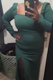 Dress is fantastic and comfortable. I'm short so the sleeves bunched up a bit at the shoulder and the dress is made for a smaller bust, but it was a gorgeous fit. - Kai D.